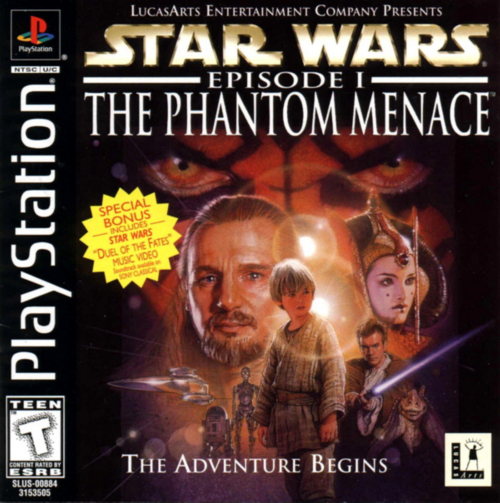 Star Wars - Episode I - The Phantom Menace (USA) (Rev 1) Cover